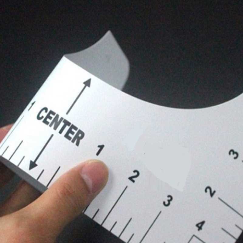 8Pcs T-Shirt Alignment Ruler VA Neck for Guiding T-Shirt Des