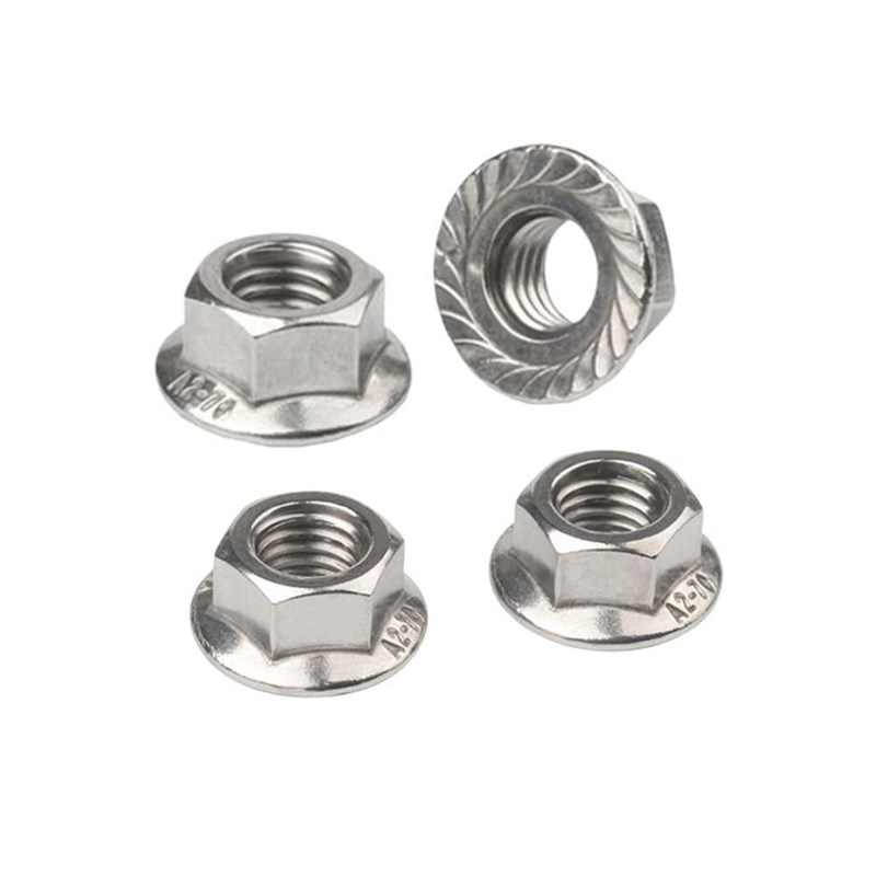M-M20 Hex Flange Nut M M4 M5 M6 M8 M10 M12 M14 UM16 M18 M20