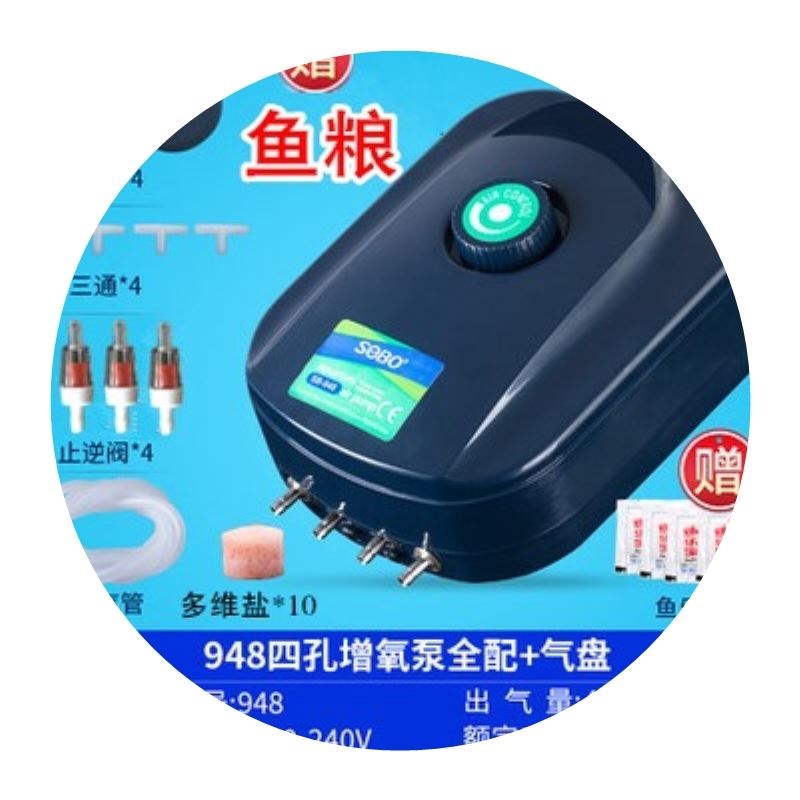Fish tank, aquarium oxygen pump, air pump, siQlent oxygen ma