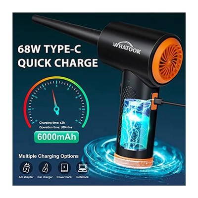 60000 RPM Cordless 3-speed Azir Duster Compressed Blower Ele