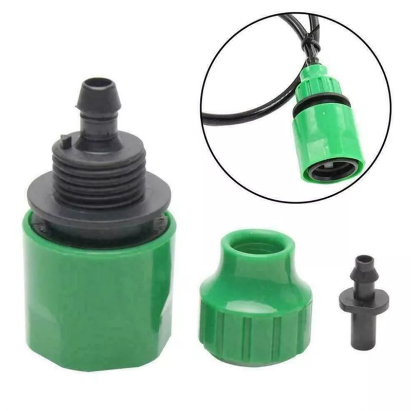 5pcs Plastic Garden Water Hose Quick Connector 4/7mm Z8/11mm