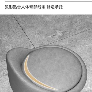吧台椅现简约吧椅可旋转靠背凳子家用圆凳轻奢脚凳前台收申恒