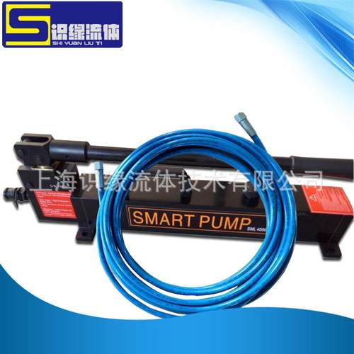 销售350MPA3500bar液压千斤顶手动泵边立式手动高压液压泵