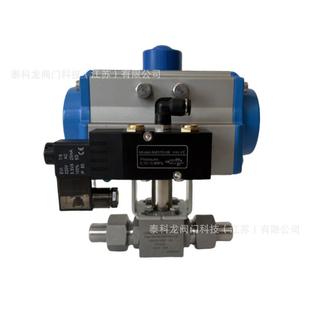 Q661N 500P不锈钢气动高压PN500焊接球阀单作用双作用