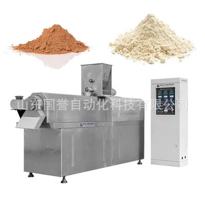 早餐即食冲泡玉米加工设膨糊化型代餐QKJ营生养备粉产线机器