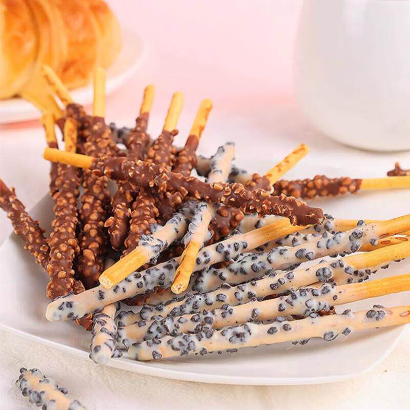 派派乐巧克力棒韩国进口乐天pepero长条涂层蛋糕装饰脆米饼干零食