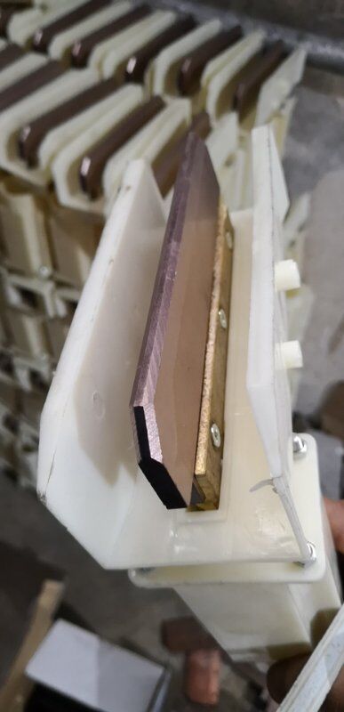 行车滑触线集电器头部单极滑线HXPnR-HT-100A天车H型滑触线头子