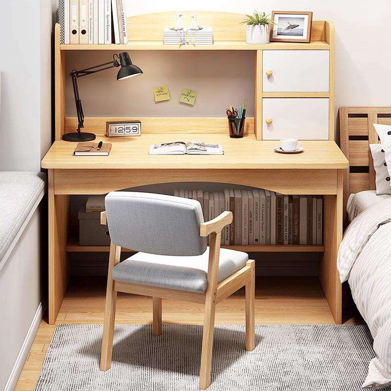 卧室书桌学生学习桌电脑桌女生写字台家用简易办公桌出租屋工作台