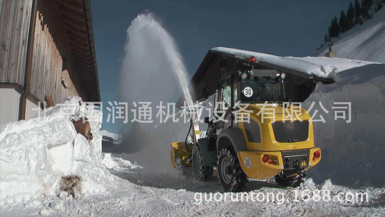 德国威克全地形扫雪装载清洗多功能多用途养护车5055