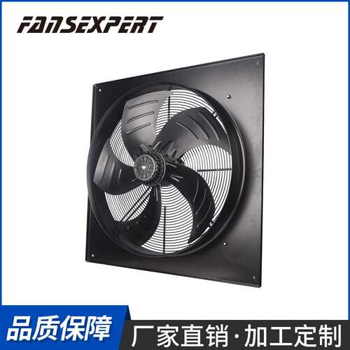 AC710低噪音方形外转子轴流风机 厨房车间大风量通风散热排风扇