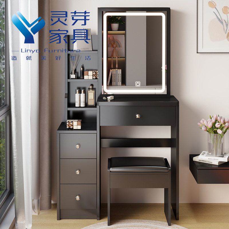 现代简约化妆桌经济型多功能化妆台网红梳妆台卧室迷你小户型简易