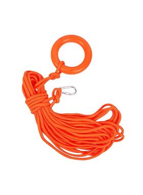 安全绳中润兴ZRX-AQJ34单绳单钩单环橙色
