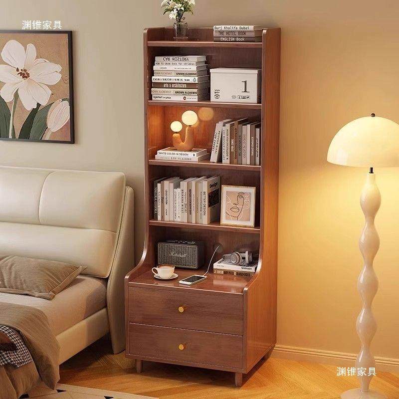 简约多层置物架卧室床边实木床头柜书架一体加高储物柜小型收纳,畜牧/养殖物资,畜牧/养殖器械,淘宝优惠券,粉丝福利购,淘宝优惠卷