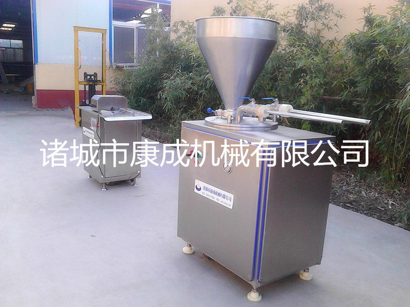 专业香肠亲亲肠灌肠机液压猪肉肠灌肠机香肠全自动电加热烟熏炉