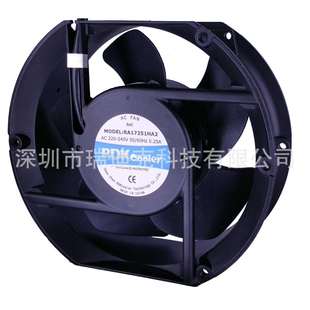工业交流散热风扇17251机箱机柜散热风扇滚珠220 240V工厂供应