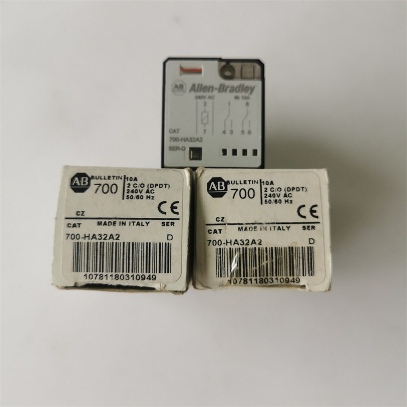 AB中间继电器 700-HA32A2  220VAC
