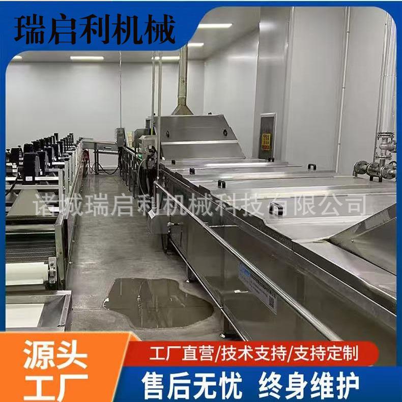 瑞启利全自动软包装榨菜海带丝巴氏杀菌机乳制品不锈钢杀菌设备