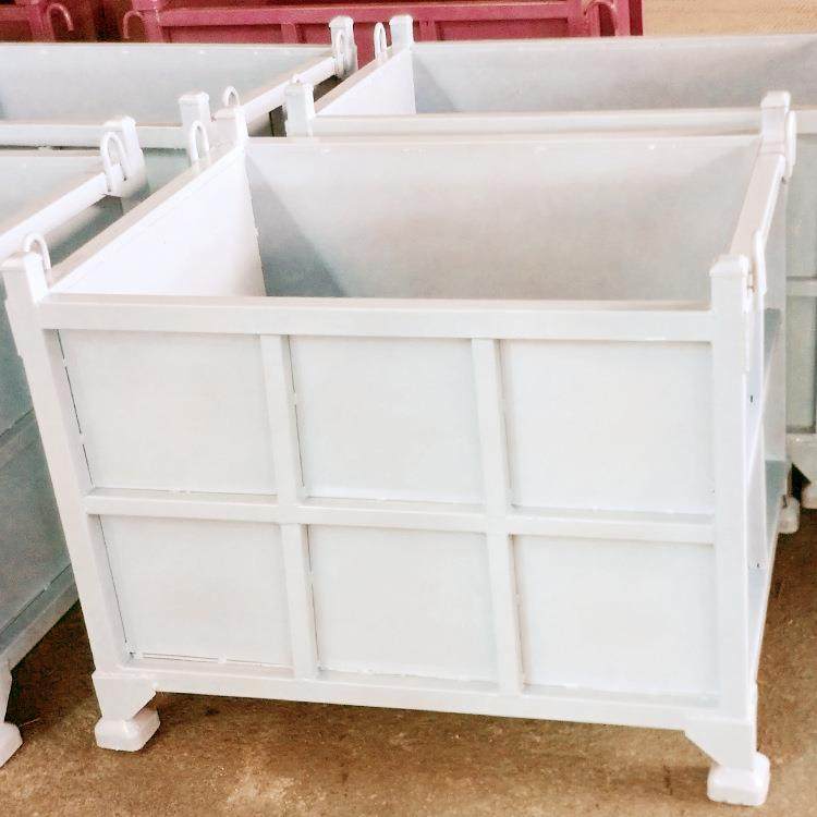 可吊装固定式金属周转箱带吊耳不带门可堆叠铁板料箱废料箱,五金/工具,周转箱/储物箱/收纳箱,淘宝优惠券,粉丝福利购,淘宝优惠卷