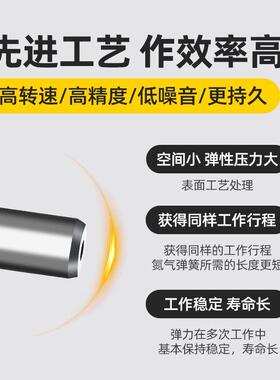 氮气模具弹簧500氮气簧320高速冲压氮气缸GSV170空气弹簧气弹簧