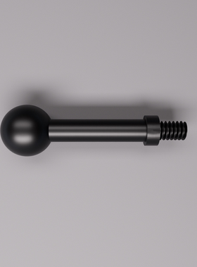 17mm球头铝合金连杆1/4螺丝底部反牙螺丝