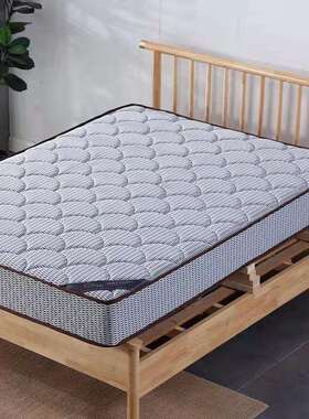 弹簧椰棕山棕乳胶床垫公寓记忆棉软硬软硬适中5D透气灰色床垫