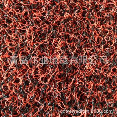 汽车脚垫通用汽车丝圈脚垫加密PVC防滑丝圈地垫自由裁剪通用