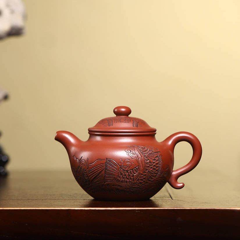 实力派狄老师原矿紫砂泥料宜兴纯手工壶办公泡茶大亨莲子产地