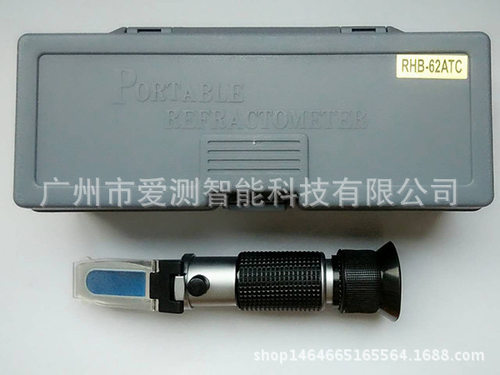 RHB-62ATC可温度补偿Brix28-62%手持折射仪糖度计