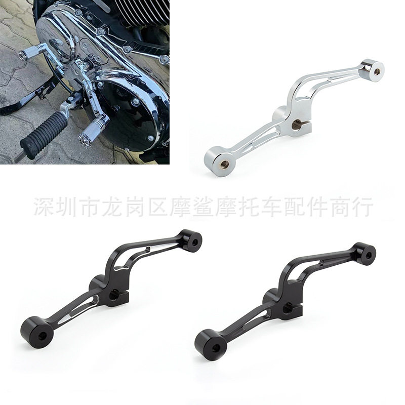 适用哈雷XL883 1200 X48 72 改装脚踏挂档杆 前后踩中置挂档杆