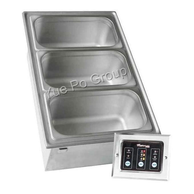 THERMAL PRO嵌入式3盆電保溫湯池爐(有手動放水)