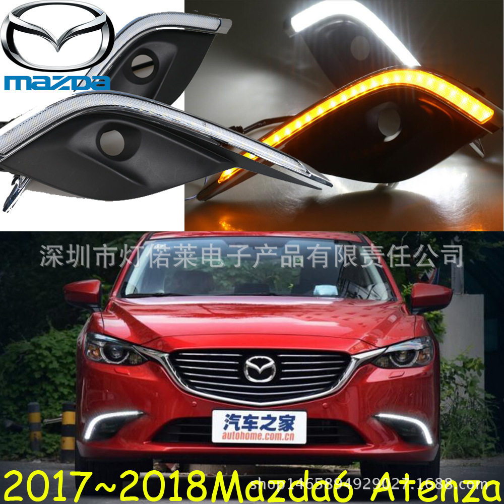 适用于马自达6阿特兹日行灯atenza daytime light 2017~2018