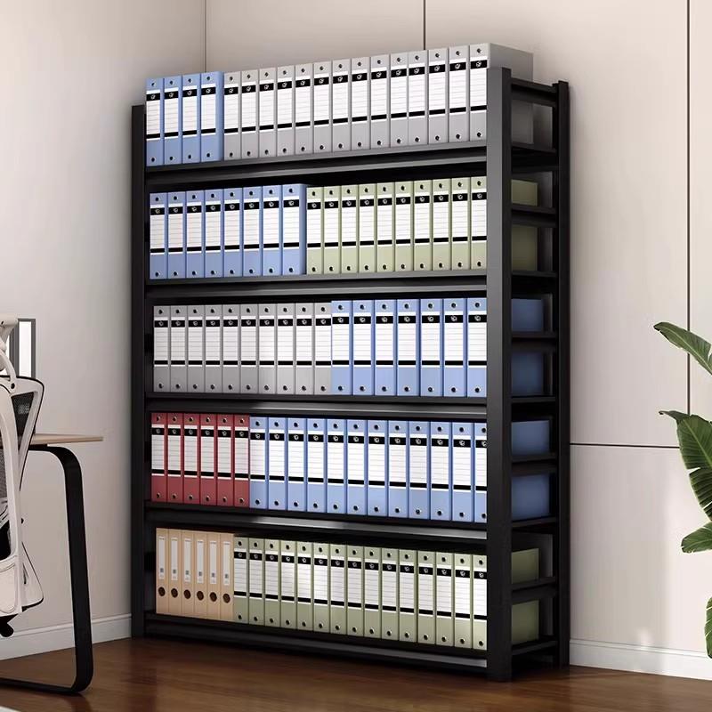 办公室文件柜资料架凭证档案收纳架落地多层财务会计钢制置物架子