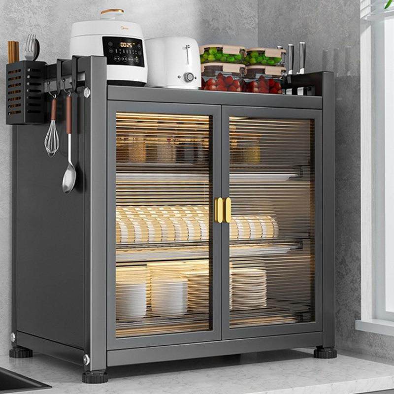 防尘碗可抽拉碟架厨房置物架双层台面沥水碗碟架收纳架厨房餐具