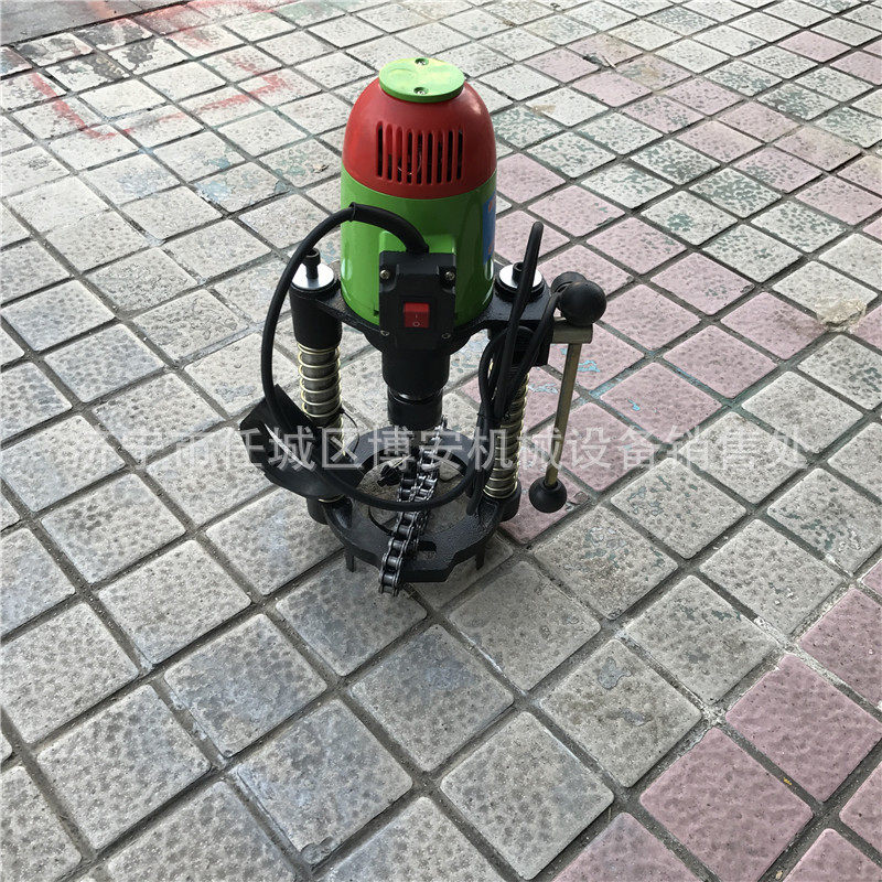 便携式管道打孔机金属管材加工钻孔机单穿孔管道开孔机