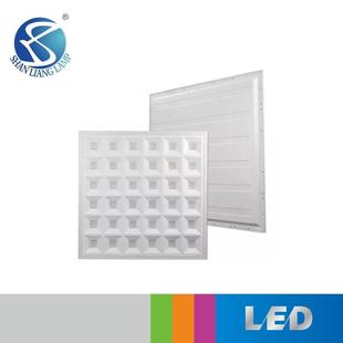600*600格子吊顶灯直发光LED防眩光平板灯48W36格学校教室照明