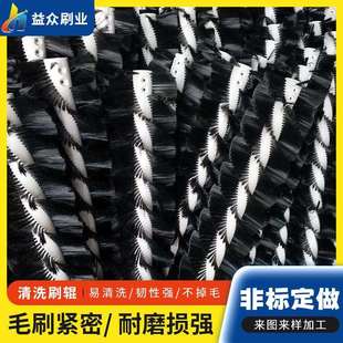 太阳能光伏板清洗设备清洁刷子电池板光伏组件清洗除尘毛刷辊