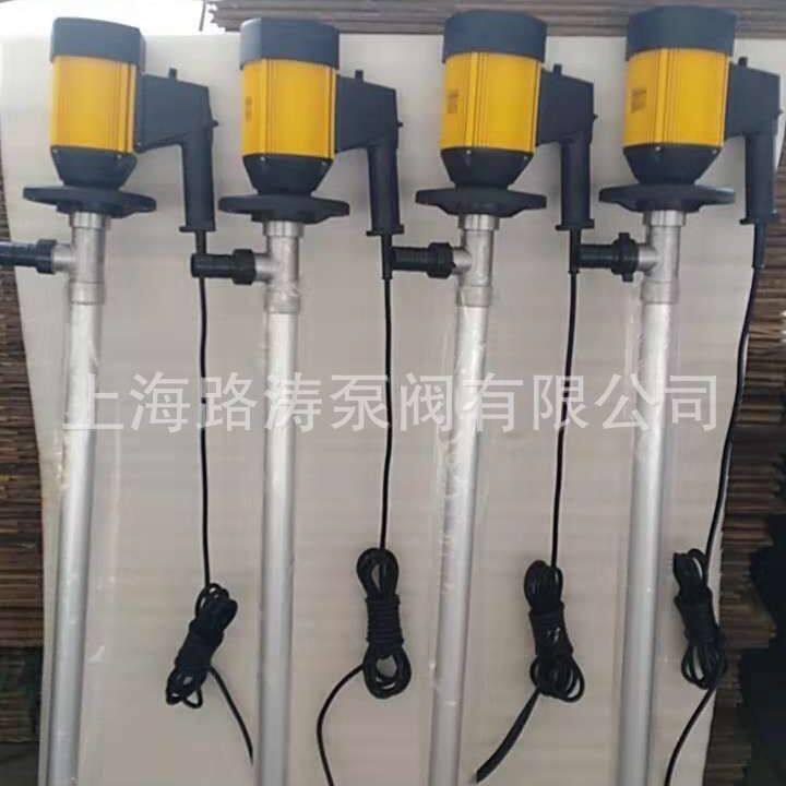 供应HD-E2-V+AL-700HP化工抽液泵/手提电动油抽/耐酸插桶泵