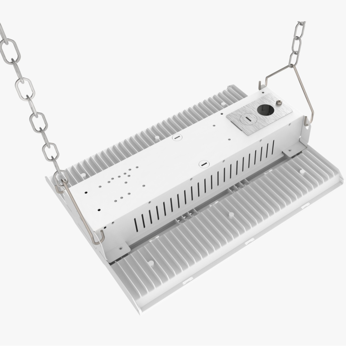 线性工矿灯led仓库灯拨码电子调角度防爆灯100W500W外壳套件成品