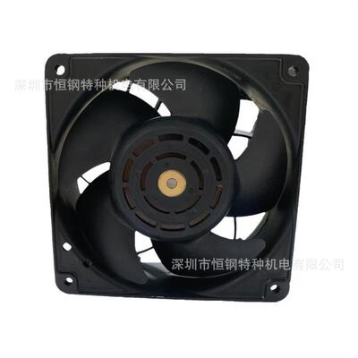 120x38mm高转速机柜散热风扇PFR1212DHE双滚珠长寿命