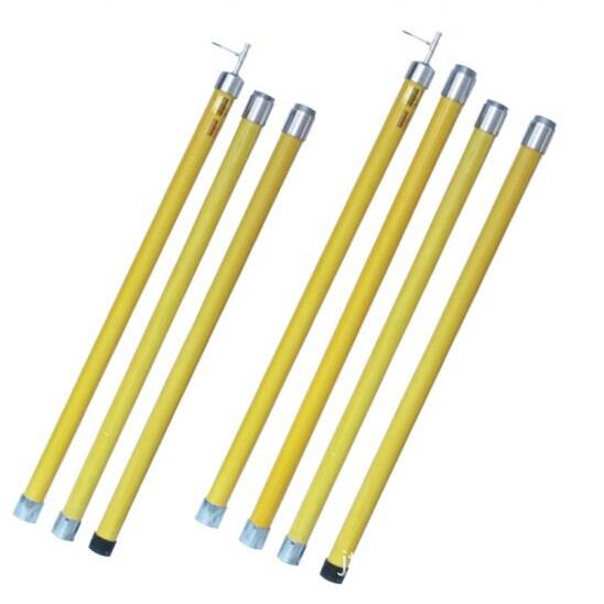 冀泰直径36mm大型接口令克棒JTD-33节3米10KV高压绝缘棒拉闸杆