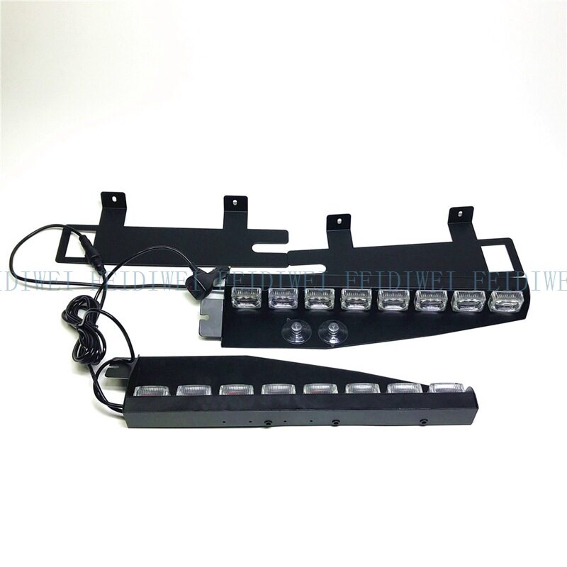 02003-3LED 24W 汽车专业高档LED吸盘灯 爆闪灯 前挡铲子灯频闪灯