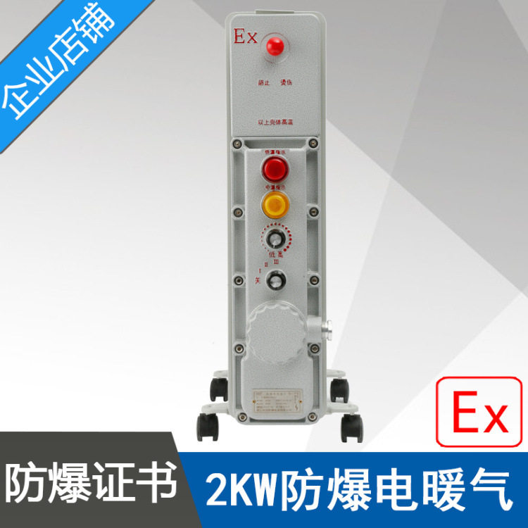 中沈BDR2KW防爆电暖气功率2000W11片电压220V防爆电暖器ExdIIBT4