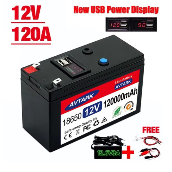12V/120000mAh便携充电电池