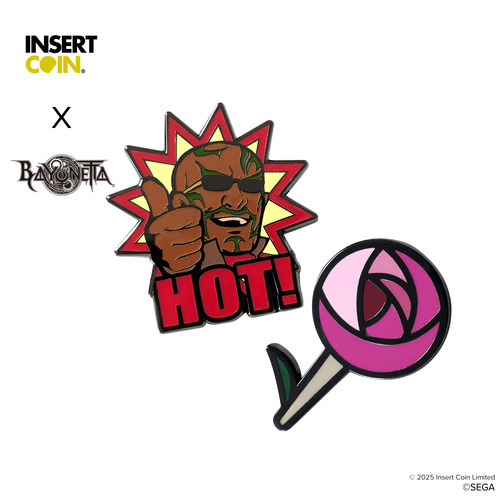 猎天使魔女徽章INSERT COIN 白金工作室游戏周边正版授权