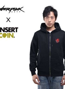 赛博朋克2077武侍卫衣 INSERT COIN CDPR游戏周边正版授权