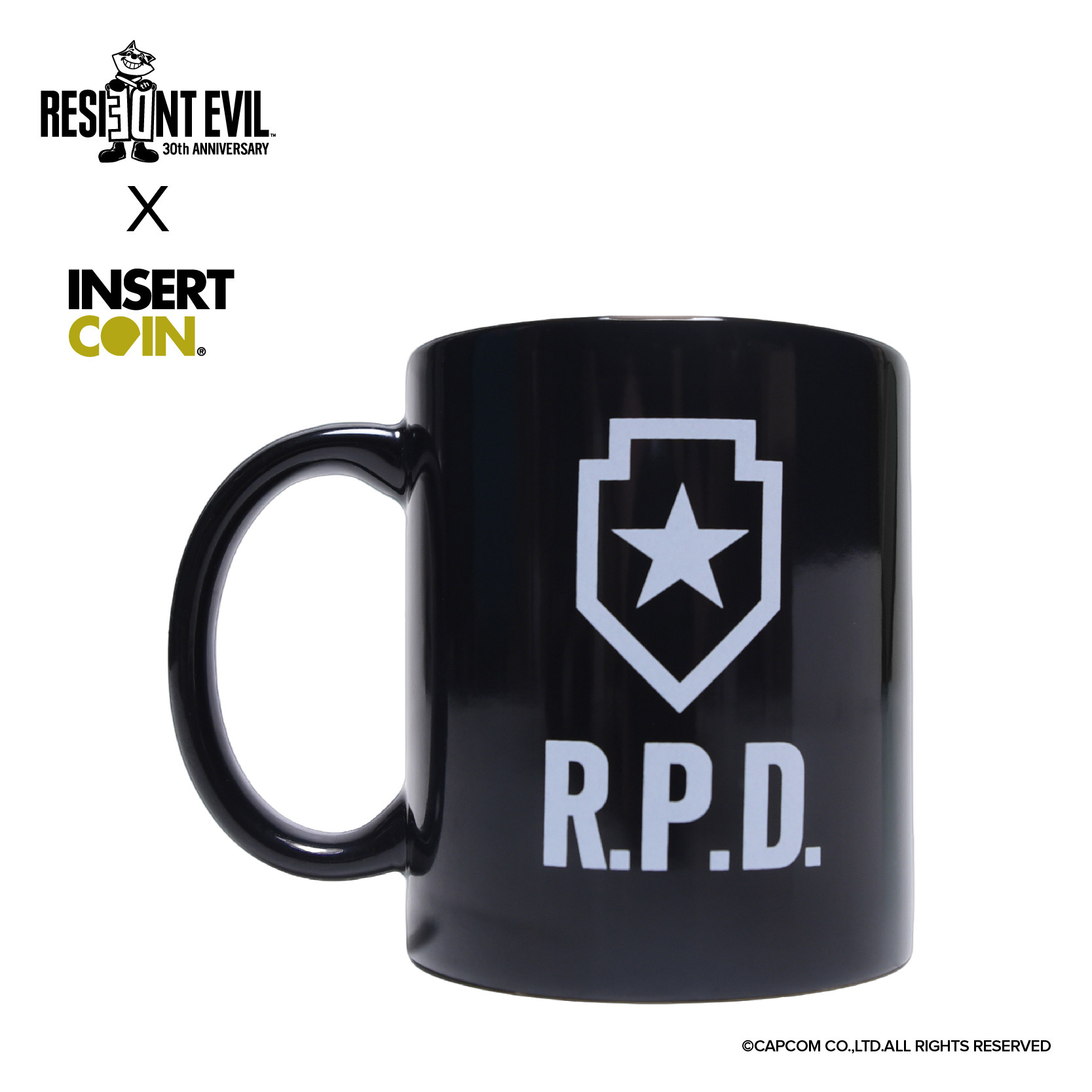 生化危机R.P.D.马克杯 INSERTCOIN卡普空游戏周边正版授权图片