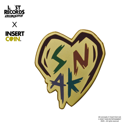 失落的记录SNAK爱心徽章 INSERT COIN绽放与愤怒游戏周边正版授权