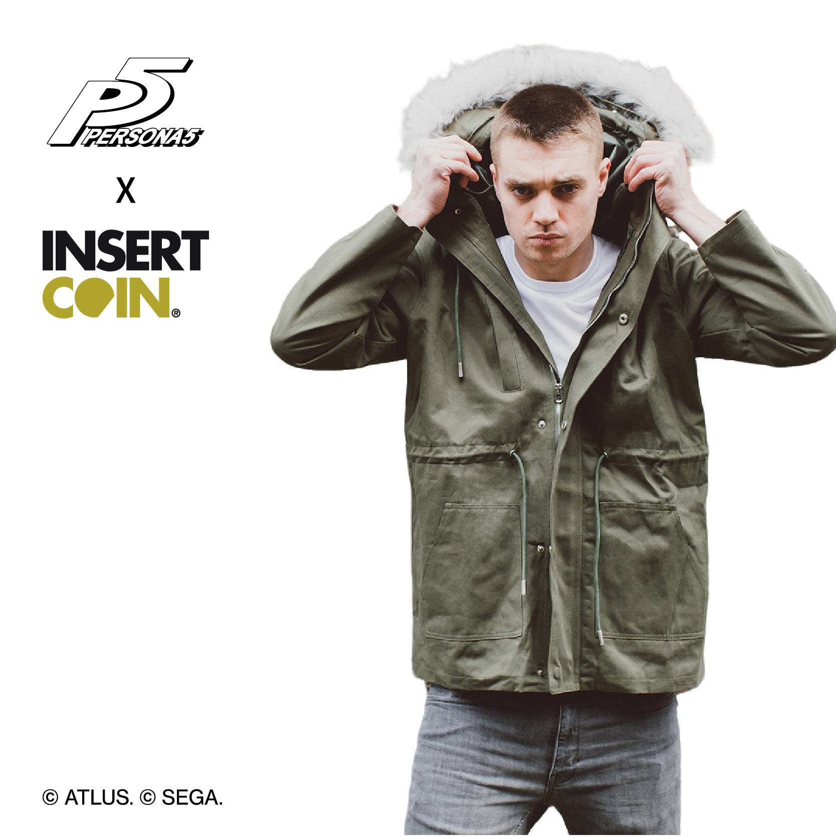 女神异闻录5佐仓双叶AFK大衣 INSERT COIN SEGA世嘉周边正版授权