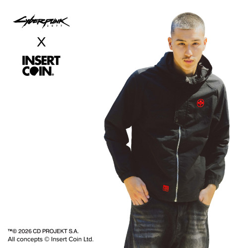 赛博朋克2077荒坂冲锋衣 INSERT COIN CDPR 联名游戏周边正版授权