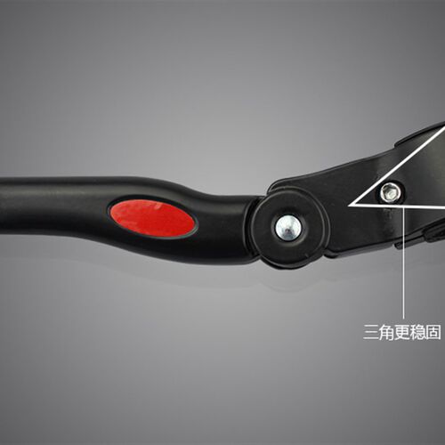 铝合金自行车脚撑中支撑支架子 山地车边撑停车架脚架单车零配件